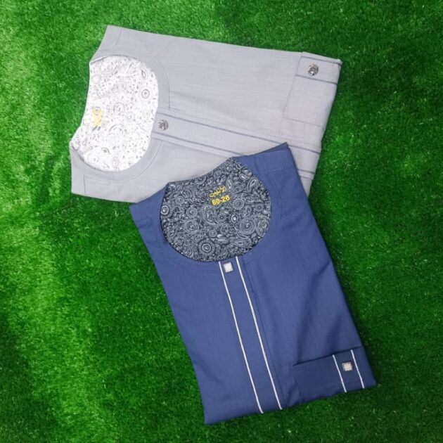 قميص قطري صيفي بالسّحاب
